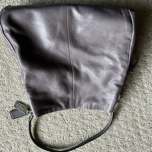 Coach Phoebe 26224 Madison Gray leather shoulder bag